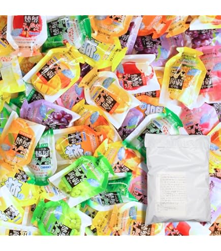 Amazon.co.jp: ゼネコンがつくったしおゼリー ミックス 1kg：約100本